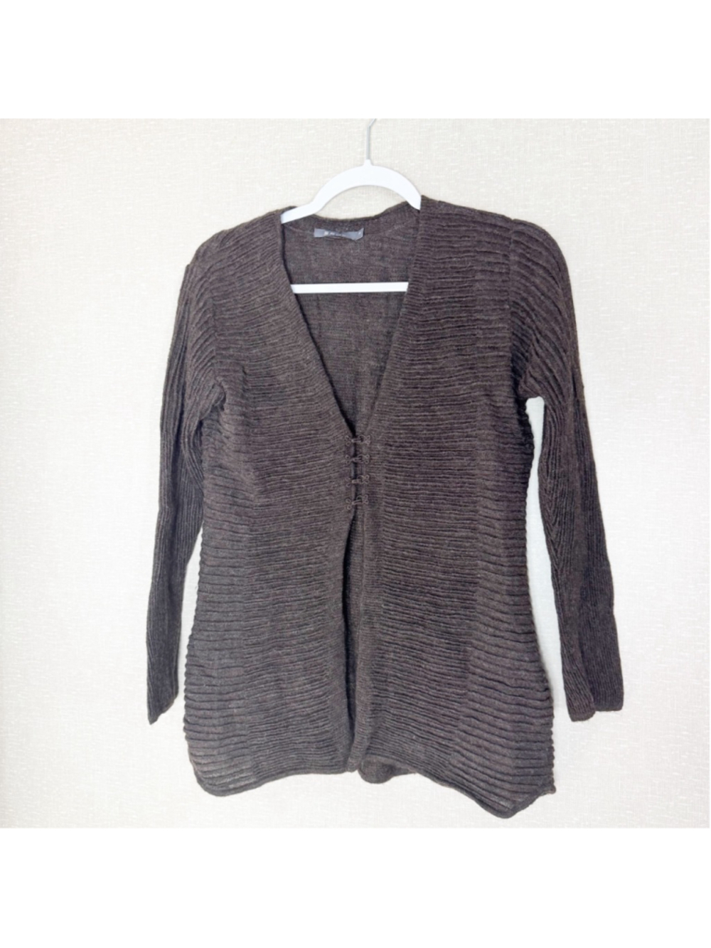 Sol Baby Alpaca Knitted Cardigan Sweater M